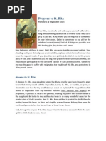 Download Novena to St Rita by Filipino Ministry Council SN3960459 doc pdf