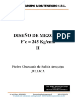 Diseño de Concreto (Mezcla) - Tecnología Del Concreto