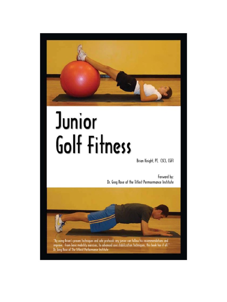 Junior Golf Fitness PDF Anatomical Terms Of Motion Shoulder