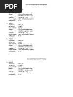 Fcu Selection For Vitamin Room