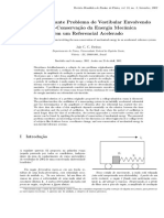 Um Interessante Problema De Vestibular Envolvendo A Não Conservação Da Energia Mecânica Em Um Referencial Acelerado