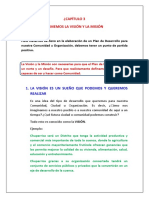 Capitulos 3,4, 5,6 y 7 - Visión, Misión, Análisis de La Situación, Objetivos, Estrategias, Actividades y Programación - Armemos Un Plan