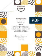 Certificado AF FGDA