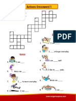 Actions Crossword: Across