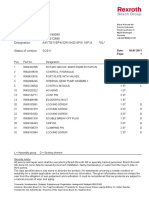 Bosch Rexroth AG spare parts list