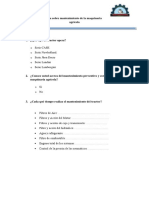 Encuesta Sobre Mantenimiento de La Maquinaria Agrícola