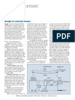 Concrete Construction Article PDF - Design of Concrete Beams PDF