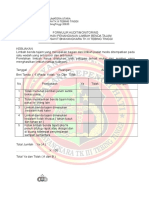 Formulir Audit Monitoring