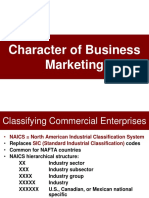 Character of Business Marketing