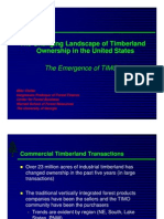 The Changing Landscape of Timberland Ownership in The United States