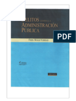 Delitos Contra La Administracion - Fidel Rojas