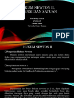 Hukum Newton II, Dimensi Dan Satuan