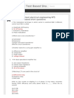 Electrical Engineering Interview Questions