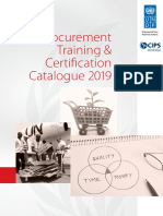 UNDP CIPS Training Catalogue 2019 PDF