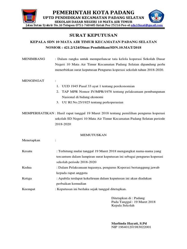 Sk Koperasi Sdn 10 Mat