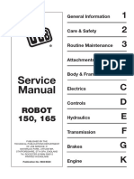 JCB 165, 165HF ROBOT Service Repair Manual SN678000 Onwards PDF