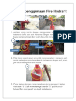 Petunjuk Penggunaan Fire Hydrant