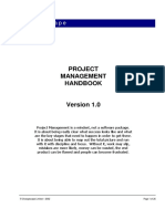 14785000 Project Management Hand Book v1