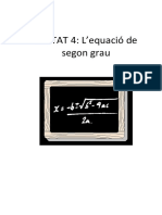 Dossier EQUACIONS DE SEGON GRAU 3a B C 12 13