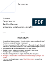 Biokimia I (Hormon)