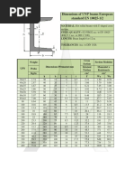 HEB Beam Dimensions and Specifications | PDF | Engineering | Civil ...