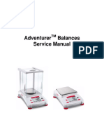 Adventurer Balances Service Manual