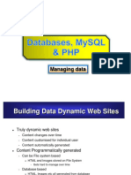 MySQL- PHP