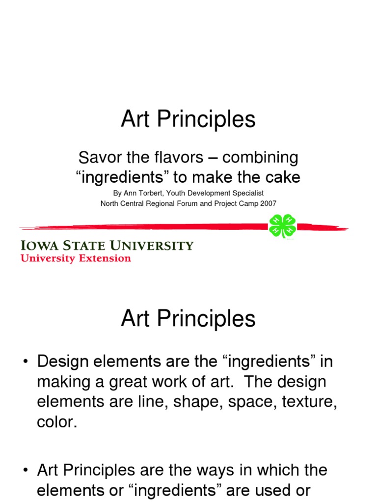 Art Principles | PDF | Shape | Quilt
