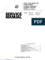 Fujitsu Air Conditioner Service Manual