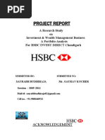 HSBC Project Report