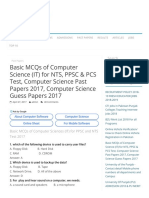 Computer Science Guess Papers 2017
