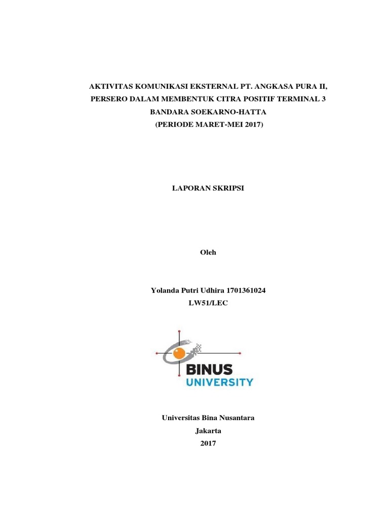 Skripsi Binus