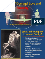 Ethics of Conjugal Love & Sexuality