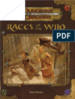 (D&D 3.5) Races of The Wild