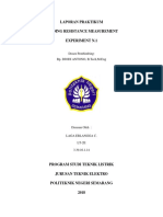 Laporan Praktikum Winding Resistance Measurement