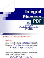 Bab 7 Integral Riemann