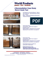 Oil Sludge Bio Remediation Case Study - Bench Scale Test