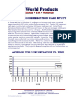 Fuel Oil Bio Remediation Case Study - Graph