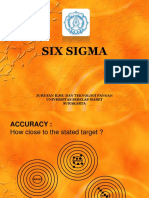 Six Sigma: Jurusan Ilmu Dan Teknologi Pangan Universitas Sebelas Maret Surakarta