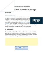 EMC VNX - How To Create A Storage Group