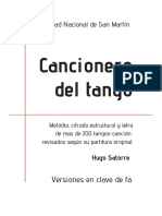 3 - Cancionero Del Tango CLAVE de FA