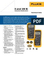 Fluke 27 II and 28 II:: Rugged IP 67 Industrial Multimeters