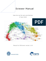 Vosviewer Manual: Nees Jan Van Eck and Ludo Waltman 27 April 2018