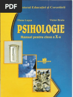 Manual Psihologie Clasa a X-A