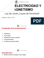 FEyM - L9 - Corriente Eléctrica - Leyes de Kirchoff PDF