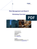 Risk Management and Basel Ii Workshop Overview: Simarch Asia Pte LTD