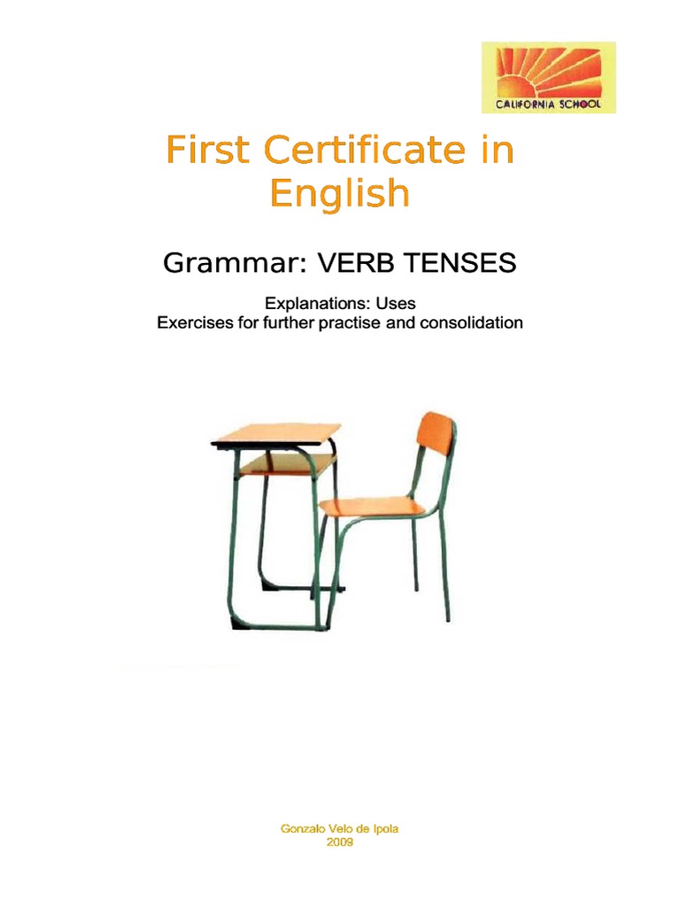 Gramática First Certificate | Gramática para o First Certificate I – TSXD