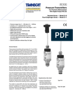 Digital Pressure Transmitters for Precision Measurement with RS 232 Output