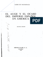 El Auge y El Ocaso Del Imperio Español en América - Salvador de Madariaga (V3)