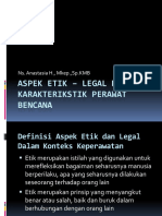 Aspek Etik - Legal Bencana SMT 5